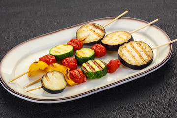 Vegan Vegetable skewer