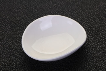 White porcelain bowl