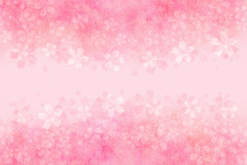 桜 花 春 水彩 背景