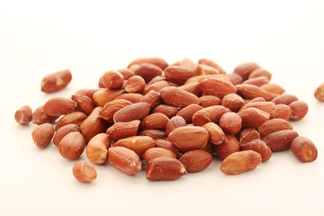Fototapeta premium A pile of peanuts 