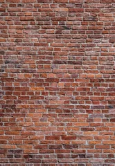 Photo sur Plexiglas Mur de briques vieille texture de mur de briques rouges