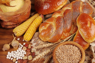 Sweet pastries. Close-up