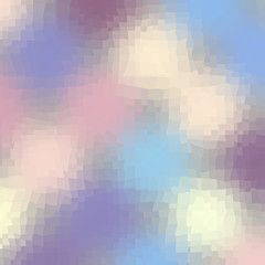 Geometric abstract pattern. Soft colors blurred background.
