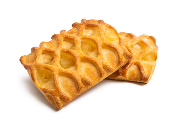 puff pastry isolated