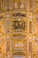 Interior of the Doge's palace in Venice, Italy