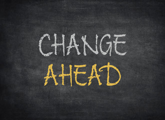 Fototapeta premium change ahead