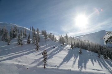 winter view karadeniz artvin savsat