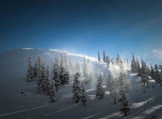 winter view karadeniz artvin savsat