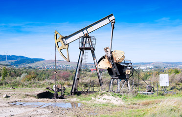 Naklejka premium Oil and gas industry