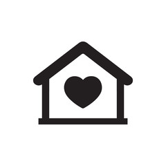 Charity for shelter icon