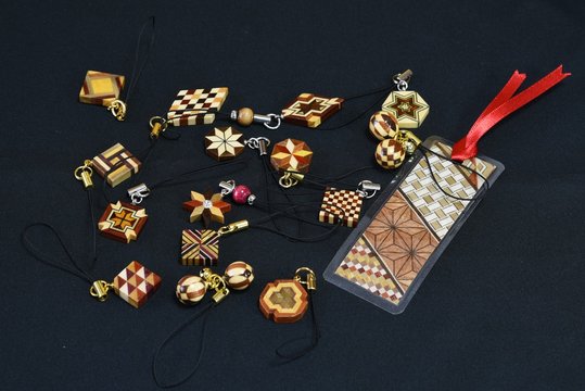 "Hakone Yosegi Zaiku" (mosaic woodwork) is Japanese traditional wooden crafts.