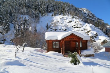 winter view karadeniz artvin savsat