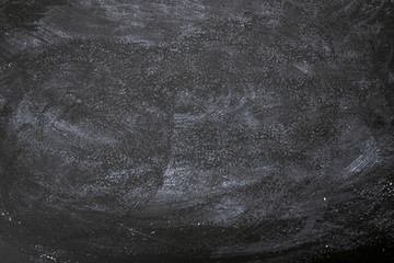 Abstract Chalk rubbed out on blackboard for background. texture for add text or graphic design.