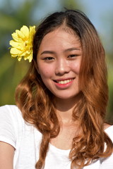 Fototapeta premium Smiling Young Diverse Female