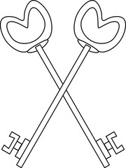 Masonic symbol of Treasurer for Blue Lodge Freemasonry