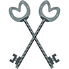 Masonic symbol of Treasurer for Blue Lodge Freemasonry