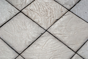 Rough gray floor tile background