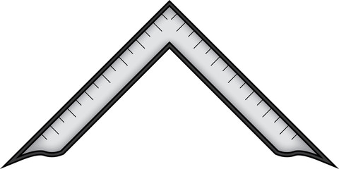 Masonic symbol of Worshipful Master for Blue Lodge Freemasonry
