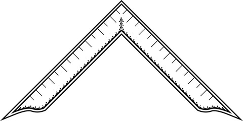 Masonic symbol of Worshipful Master for Blue Lodge Freemasonry