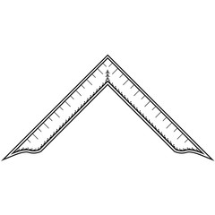 Masonic symbol of Worshipful Master for Blue Lodge Freemasonry
