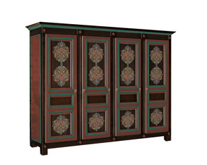 meuble peinte ,  bois, mobilier, bois, vieux, blanc, isolé, antique, architecture, armoire, cabinet, conception, décoration, entrée, maison, cadres, brun, armoires, classique, modèle,  intérieur, mode