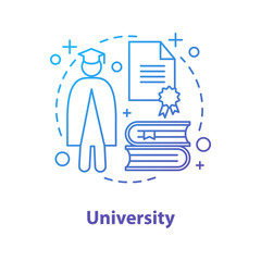 University concept icon