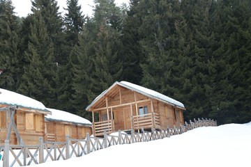 winter view karadeniz artvin /savsat/turkey