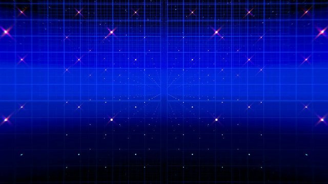 Retro futuristic background design. 80s style seamlessly looping animation.