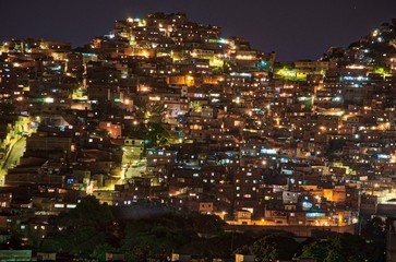 Obraz premium Luces de mi barrio