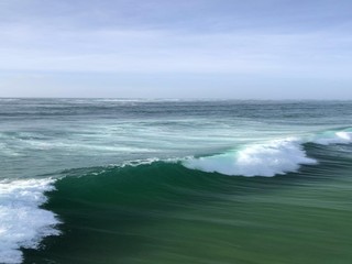 Grande marée au Wharf