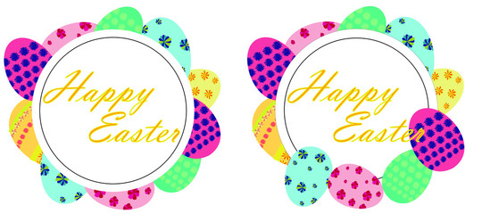 Happy Easter concept. Easter egg