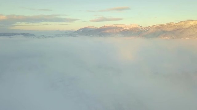 Chapel in fairytale Winter Landscape