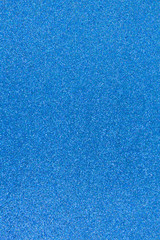 Bright blue glitter paper background