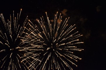 fireworks, night, celebration, light, firework, explosion, abstract, holiday, sky, star, fire, black, celebrate, party, blue, christmas, new, dark, stars, fiber, bright, space, burst, event, festival