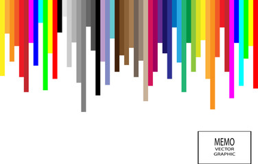 Colorful modern style abstraction background from various shapes.colorful template illustation vector.