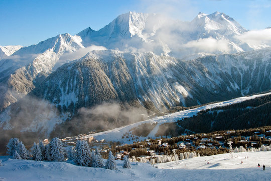 Courchevel 1850 3 Valleys ski area French Alps France