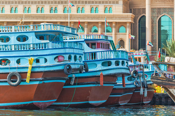 Fototapeta na wymiar Sharjah - port