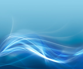 Naklejka premium abstract blue background
