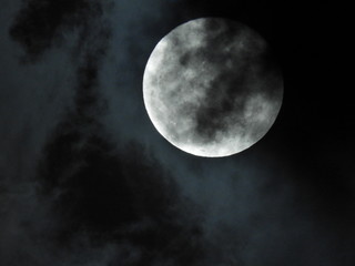 Fototapeta na wymiar Luna llena 