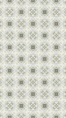 Ornate geometric pattern and abstract colored background