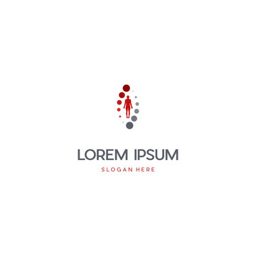 Physical Therapy Creative Vector Logo Design Template