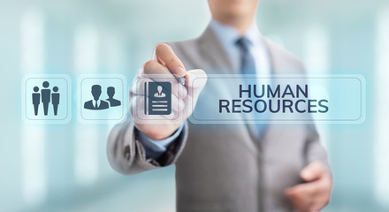 HR Human resources management recruitment talent concept.