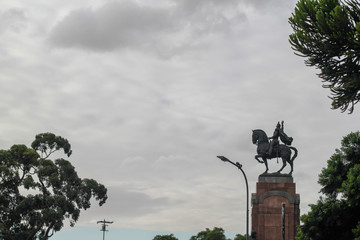 Fototapeta na wymiar Argentina Statue