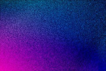 Blue and purple gradient background with sparkles. Vector illustration.