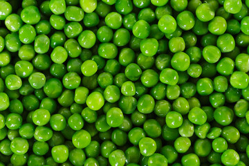 green peas full background.
