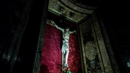 Wooden crucifix