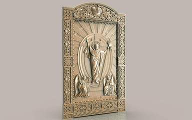 old letters on the wall