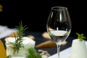 image of crystal glasses