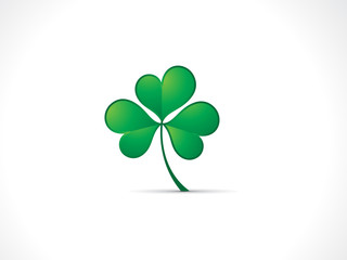 abstract artistic creative st patrick clover