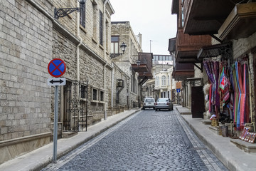 Fototapeta na wymiar old town, Baku, Azerbaijan